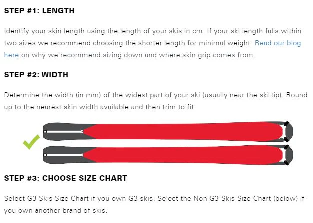 G3 ALPINIST PLUS UNIVERSAL SKINS 130MM - Image 2