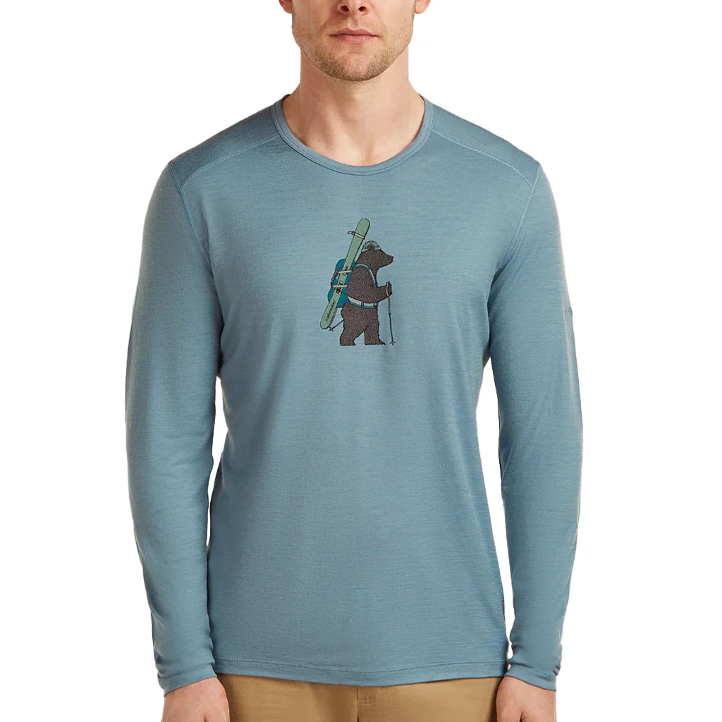 ICEBREAKER MS OASIS LS CREW-BEAR - Image 2