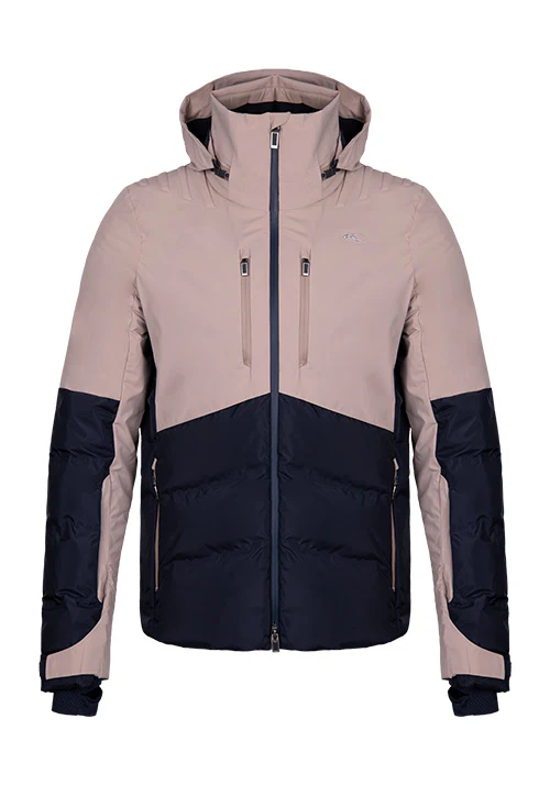 KJUS MS PIVOT JACKET - ALMOND/DEEP SPACE