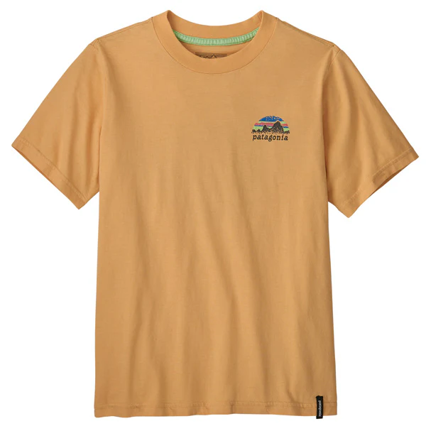 PATAGONIA KS SKYLINE TEE-SANDY MELON