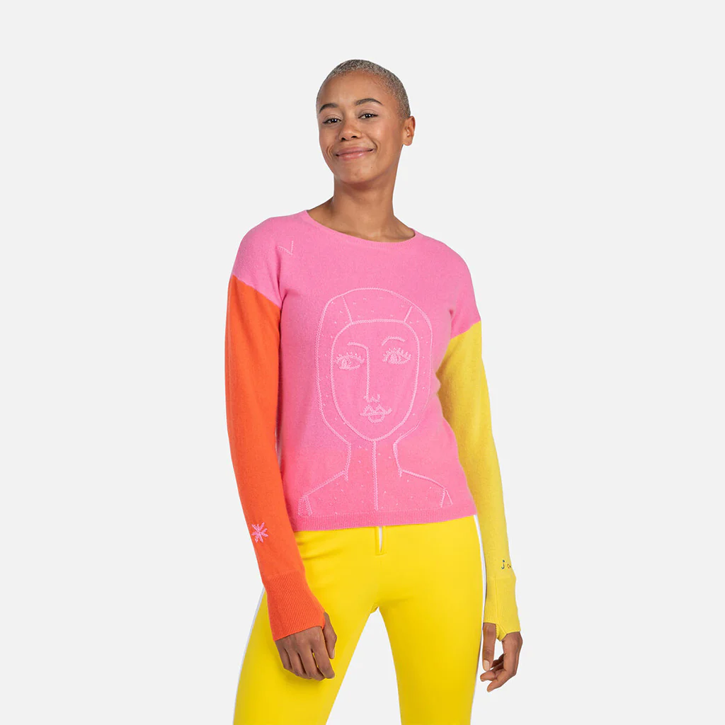 ROSSIGNOL WS JCC LINA PULL - NEW PINK