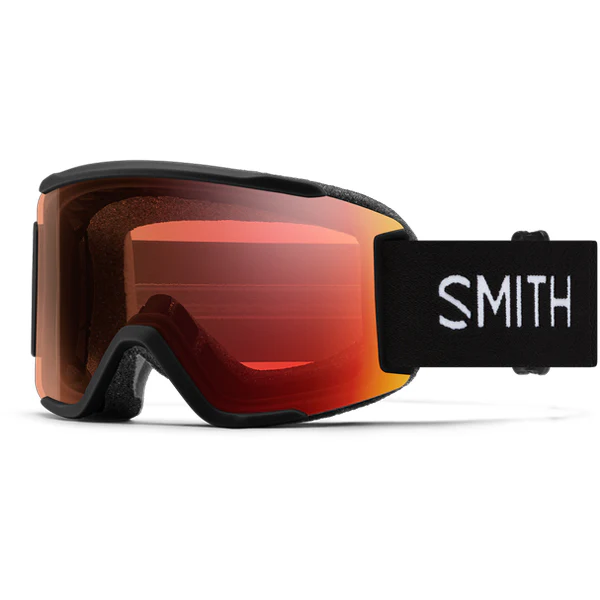 SMITH SQUAD S LOW BRIDGE BLACK CHROMA PRO PHOTOCHROMIC RED