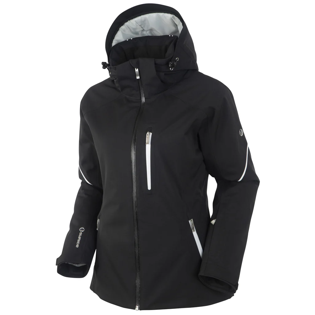 SUNICE WS ELISSA JACKET - BLACK / WHITE