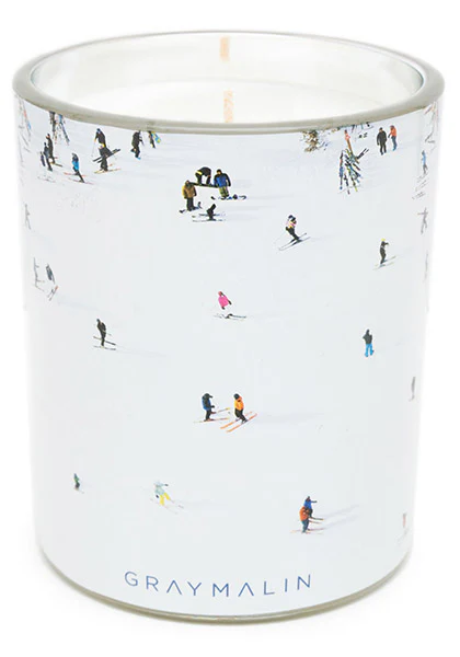 THE SKI CANDLE by GRAY MALIN