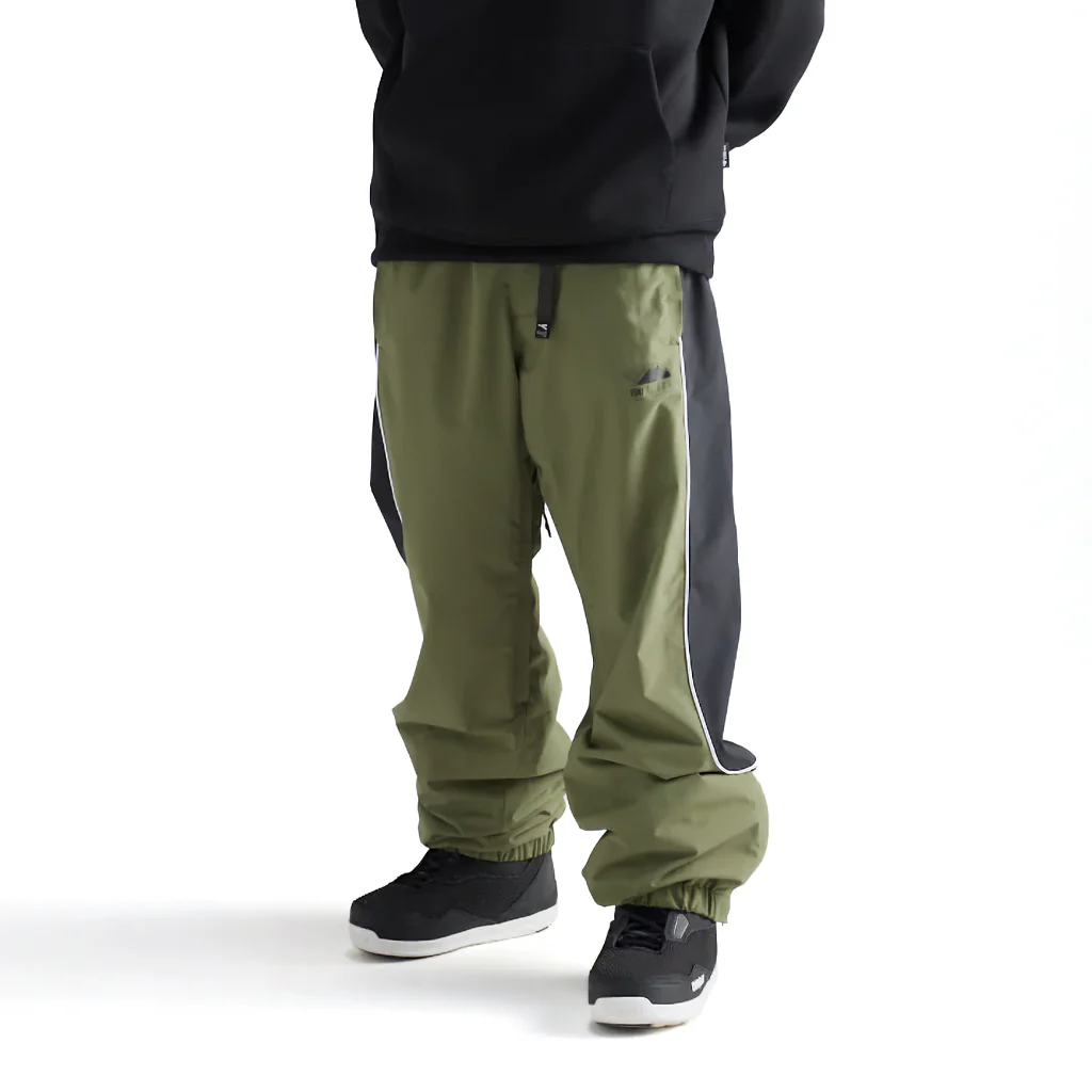 YUKI THREADS EDDIE PANT-BLACK/GUM TREE